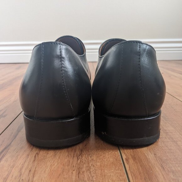 Finsbury Men's Leather Buckle Shoes - Picture 5 of 8